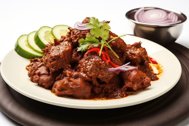 Ilustrasi rendang.