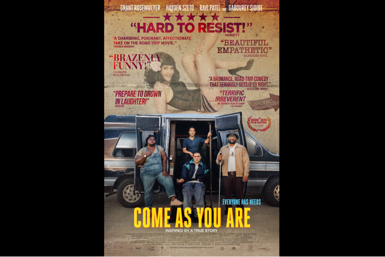 Film drama komedi Come As You Are (2019).