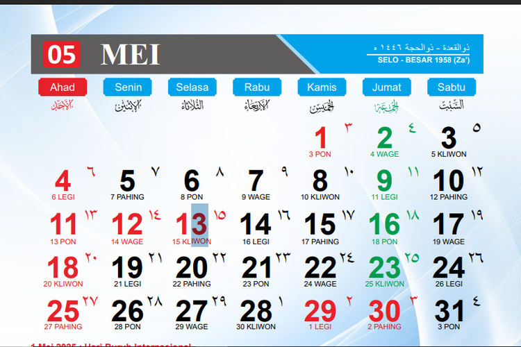 Jangan Lupa, Bulan Mei Ada Libur Long Weekend Tiap 2 Minggu Sekali