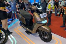 Varian Murah Motor Listrik TVS iQube Meluncur, Jarak Tempuh 75 Km