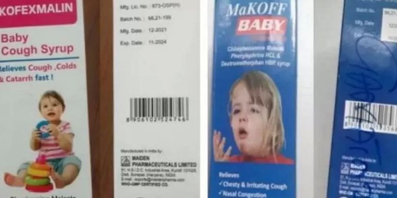 WHO telah merilis peringatan kepada seluruh dunia atas bahaya yang bisa ditimbulkan empat obat batuk sirup yang diproduksi Maiden Pharmaceuticals di India.