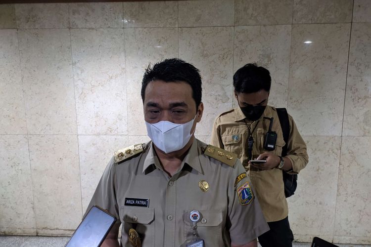 Wakil Gubernur DKI Jakarta Ahmad Riza Patria saat ditemui di Balai Kota DKI Jakarta, Selasa (19/4/2022).