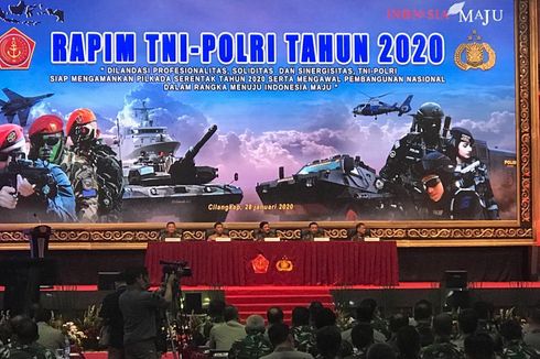 TNI-Polri Gelar Rapim Terkait Pilkada Serentak dan PON 2020