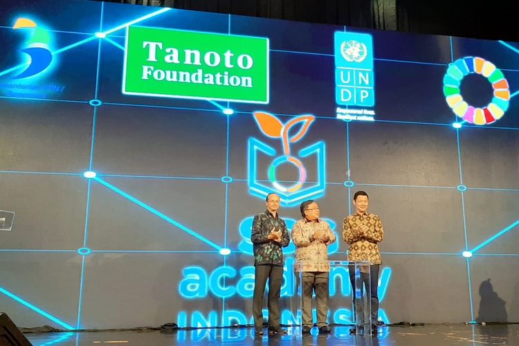 Peluncuran Sustainable Development Goals (SDG) Academy Indonesia pada Selasa (8/10/2019) di Jakarta yang dilakukan bersama oleh Kementerian PPN/Bappenas, Tanoto Foundation, dan UNDP.