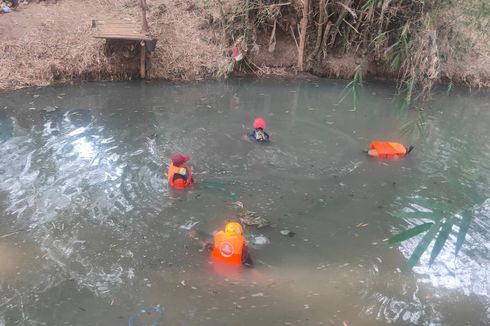 Bocah SD Tewas Tenggelam Saat Cari Ikan di Sungai Urung-urung Ponorogo