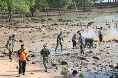 Cegah Kerusakan Lingkungan, Satpolairud Polres Karimun Tanam 1.000 Mangrove