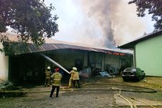 Food Station: Tidak Ada Beras yang Terbakar di Gudang Pasar Induk Cipinang