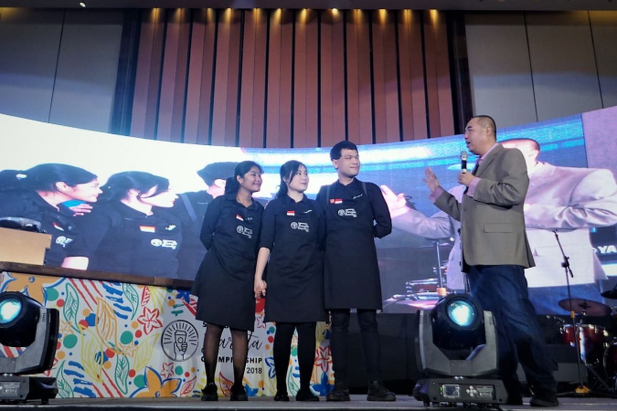 Finalis Starbucks Barista Championship 2018, Patricia, Yulinda, dan Fariz