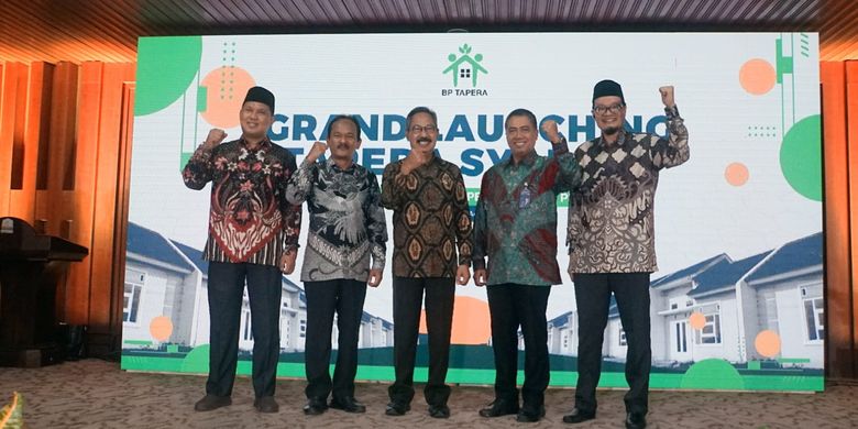 Badan Pengelola Tabungan Perumahan Rakyat (BP Tapera) meluncurkan Tapera Syariah di Banda Aceh, Selasa (23/8/2022).