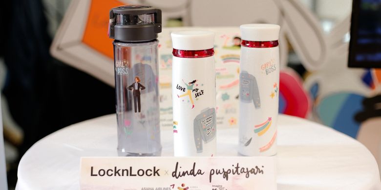 Tumbler bertema Sisterhood Empowerment dari Lock&Lock.