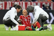 Bayern Muenchen Kalah dari Real Madrid, Robben dan Boateng Cedera