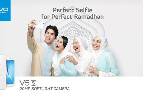 Tampil “Stylish” di Bulan Ramadhan dengan Vivo V5s Pure White Limited Edition
