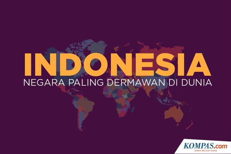 Indonesi Negara Paling Dermawan di Dunia