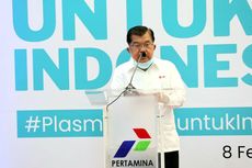 Jusuf Kalla Sebut Sudah 50.000 Orang Jadi Donor Plasma Konvalesen