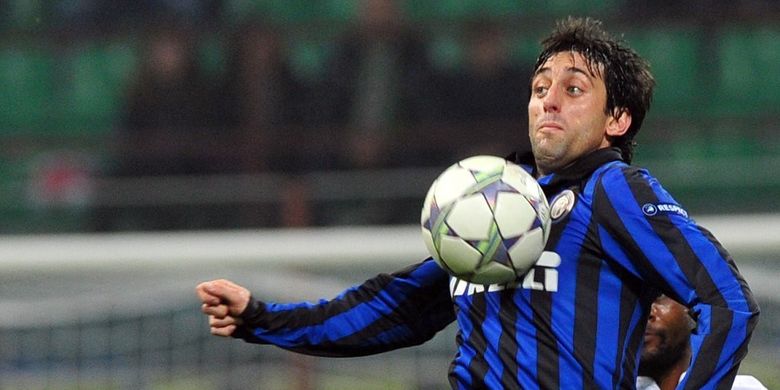 Striker Inter Milan, Diego Milito.