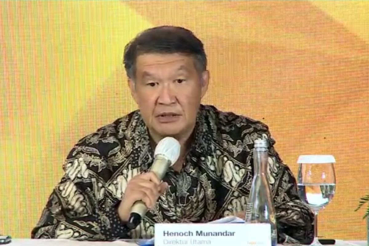 Direktur Utama BTPN Henoch Munandar saat public expose virtual, Kamis (29/9/2022).