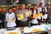 Kejar-kejaran dari Batubara, Polisi Tangkap Penyelundup 2 Kg Sabu di Gerbang Tol Amplas Medan