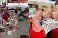 Peringati Hari Guru, Sekolah Malaysia Suruh Murid Makan di Lantai, Guru di Kursi dan Meja