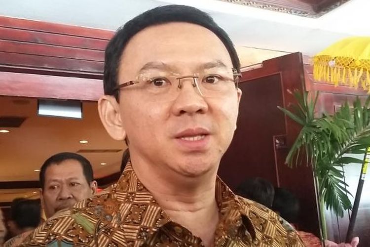 Gubernur DKI Jakarta Basuki Tjahaja Purnama 