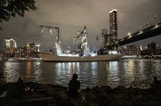 Kronologi Kapal Angkatan Laut Meksiko Tabrak Jembatan Brooklyn, 22 Orang Terluka