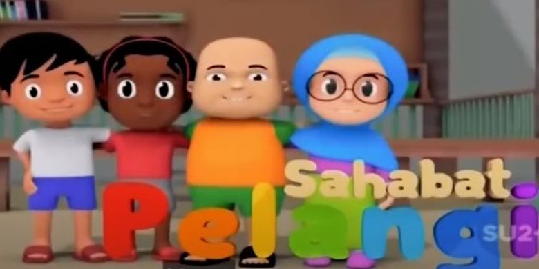 Tangkapan layar Program Belajar dari Rumah yang tayang di TVRI pada Rabu, 9 September 2020 dengan materi Sahabat Pelangi: Kabar Kabur untuk SD Kelas 1-3. 
