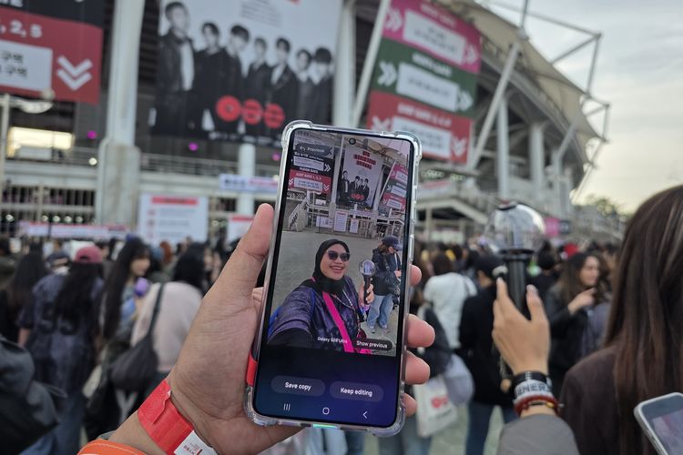 Pakai Fitur AI Eraser Galaxy S26 Ultra di Konser BTS Arirang, Bisa 