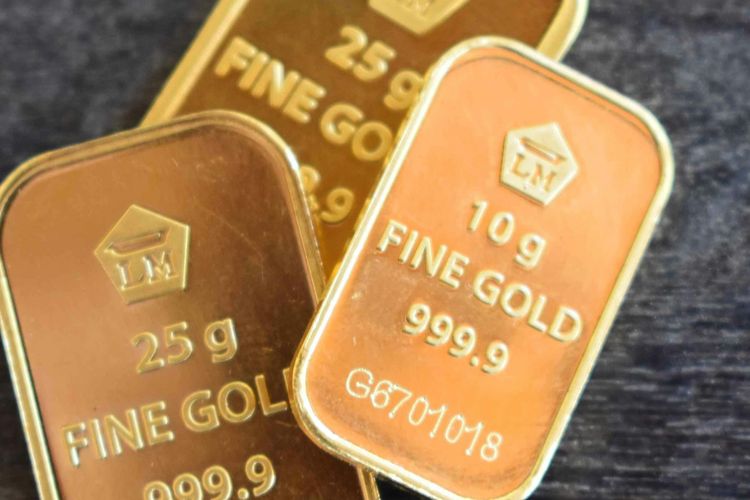 Ilustrasi emas Antam. Harga emas Antam hari ini. Harga emas Antam di Pegadaian hari ini. Harga emas hari ini.