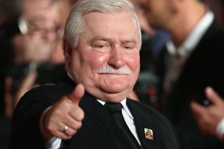 Lech Walesa, tokoh demokrasi sekaligus mantan Presiden Polandia.