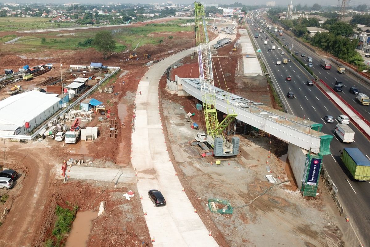 steel box grider Overpass Simpang Susun Bitung