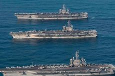 Pyongyang: Tiga Kapal Induk AS Membuat Situasi Semakin Buruk