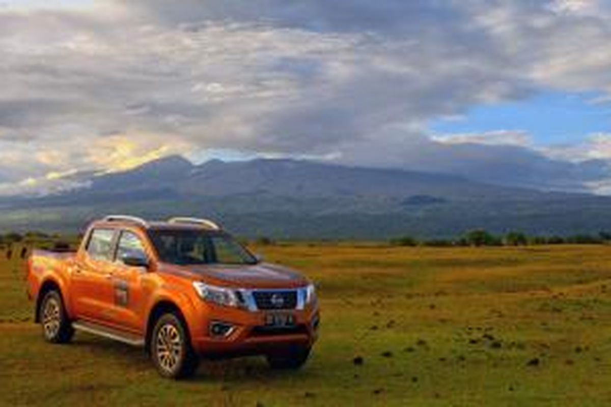 Nissan All-New NP300 Navara, sang penakluk Gunung Tambora.