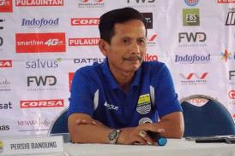 Pelatih Persib Bandung, Djadjang Nurdjaman.