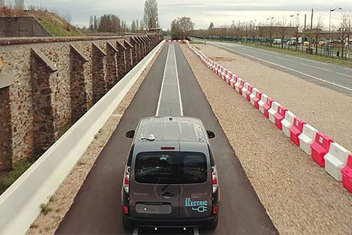 Teknologi jalan yang bisa mengisi daya kendaraan dari Qualcomm