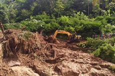 Pencarian Korban Tertimbun Longsor Tasikmalaya Terkendala Cuaca