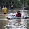 Kali Bancong di Bekasi Meluap, Dua Kecamatan Terendam Banjir
