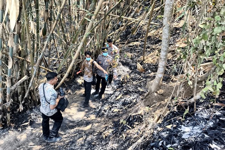 Lansia di Blitar Tewas Usai Terjatuh di Kebun Bambu yang Terbakar