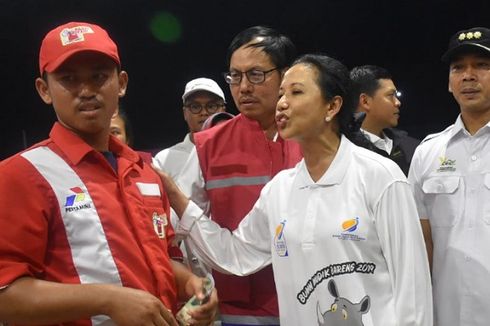 Menteri BUMN Resmikan 10 SPBU di Tol Trans-Jawa 