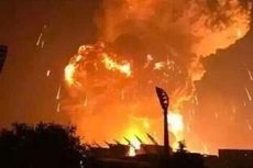 Ledakan Hebat di Tianjin Setara 3 Ton TNT