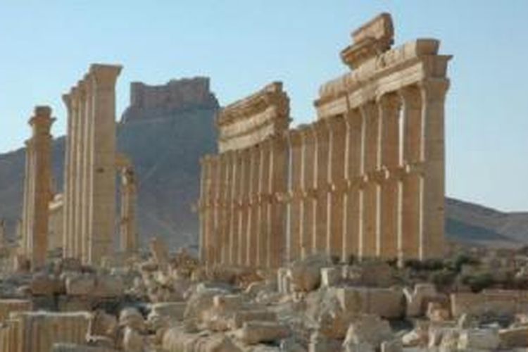 UNESCO menyebut penghancuran situs kuno Palmyra di Suriah sebagai kejahatan perang.