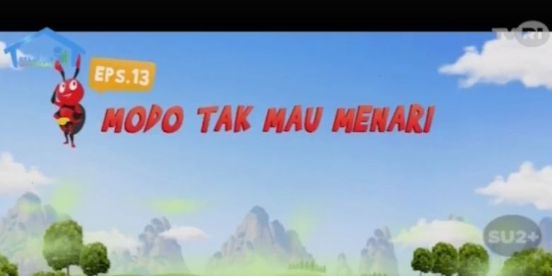 Tangkapan layar Program Belajar dari Rumah TVRI