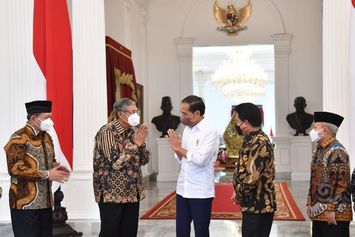 Presiden terima Pansel Calon Anggota dan Dewan Pengawas BPKH