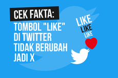 INFOGRAFIK: Tombol "Like" di Twitter Tidak Berubah Jadi X