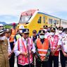Menhub Pantau Lewat Udara Proyek Jalur KA Makassar-Parepare Sepanjang 71 KM