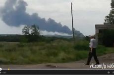 Ini Video Pesawat Malaysia Airlines #MH17 Jatuh di Ukraina yang Beredar di YouTube