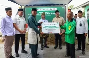 Dari Penerima Jadi Pemberi, Petani Ini Setor Zakat Pertanian Rp 16 Juta