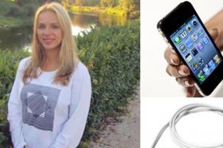 Evgenia Sviridenko, 24, perempuan asal Rusia yang tewas karena iPhone miliknya tercebur ke bak mandi
