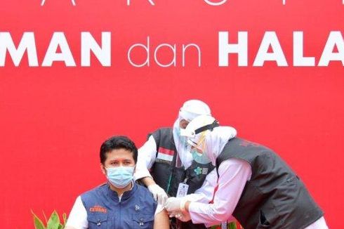 Emil Dardak Terima Vaksin Covid-19 Kedua: Alhamdulillah Semua Lancar