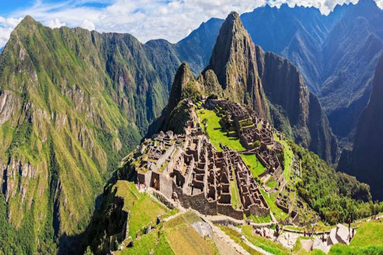 Machu Picchu di Peru.