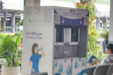 Kurangi Sampah Plastik, KAI Daop 2 Bandung Sediakan Drinking Water Station