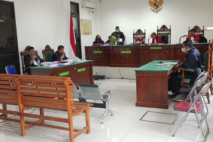 Sidang perdana pembobol nasabah BRI di PN Bengkulu, Rabu 25 Mei 2022